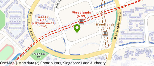 Map showing the location of Causeway Point
