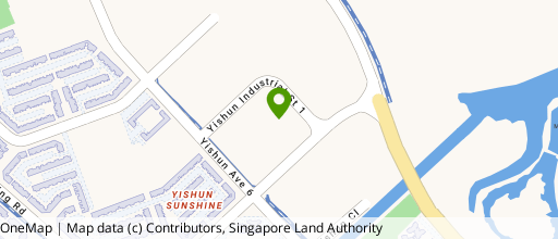 Map showing the location of North View Bizhub