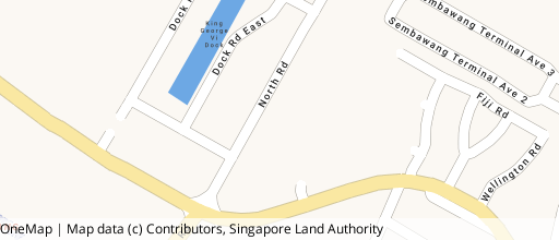 Map showing the location of Alaunia Lodge